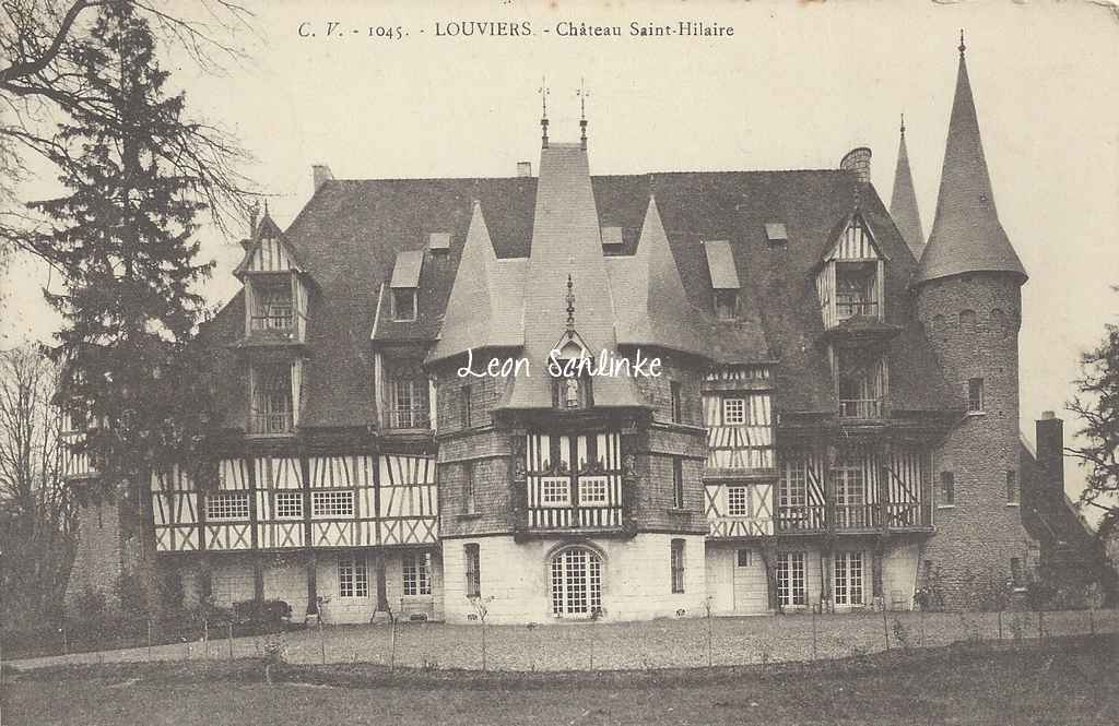 27- Louviers - Château Saint-Hilaire (CV 1045)