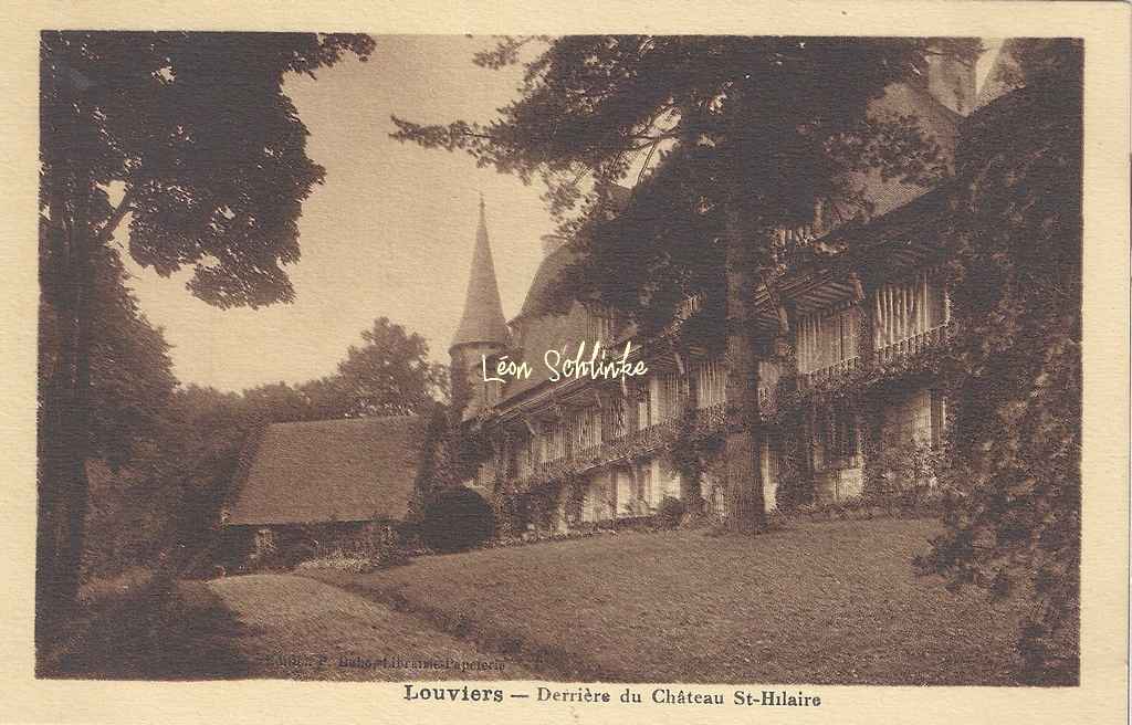 27- Louviers - Château Saint-Hilaire (Lib. P.Duho)
