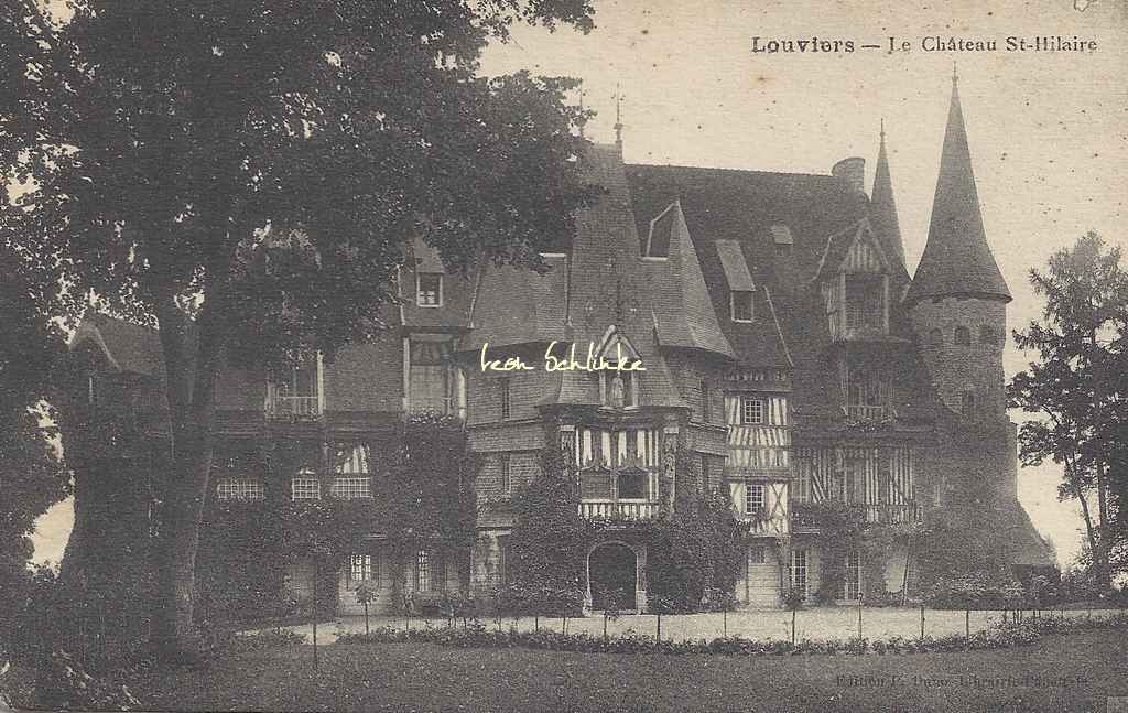 27- Louviers - Le Château Saint-Hilaire (E.Fillon)