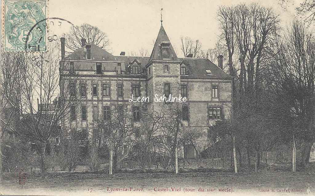 27- Lyons-la-Forêt - Castel-Viel (S.Cauvel 17)