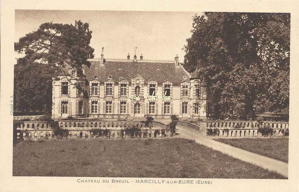 27- Marcilly-sur-Eure - Château de Breuil (Cl . G.L.)