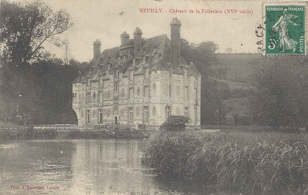 27- Neuilly - Château de la Folletière (A.Lavergne)