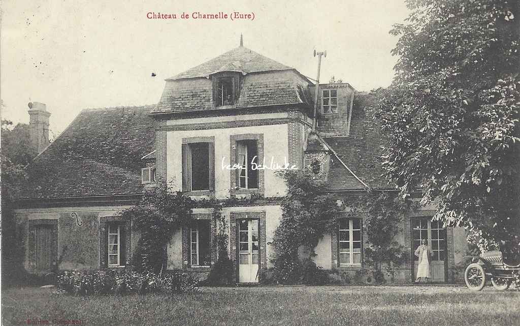 27- Piseux - Château de Charnelle (Ed. Goimbault)