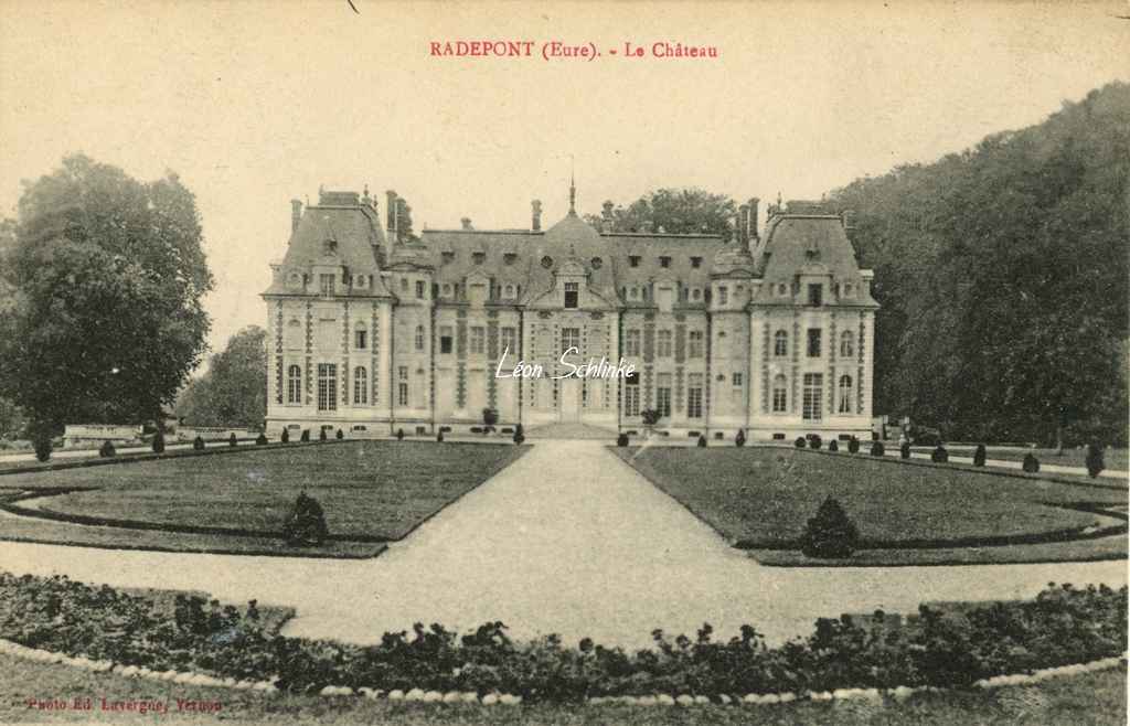27- Radepont - Le Château (Ed. Lavergne)