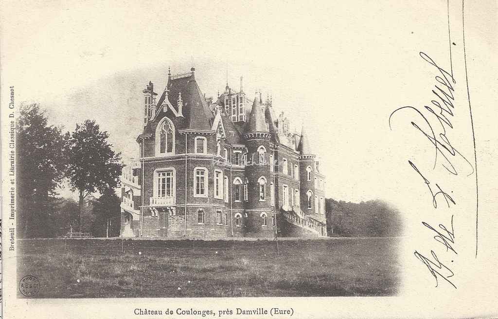 27- Sylvains-les-Moulins - Château de Coulonges (D.Chesnot)