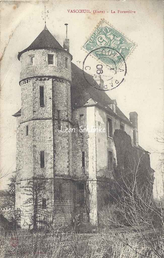 27- Vascoeuil - La forestière (illisible)