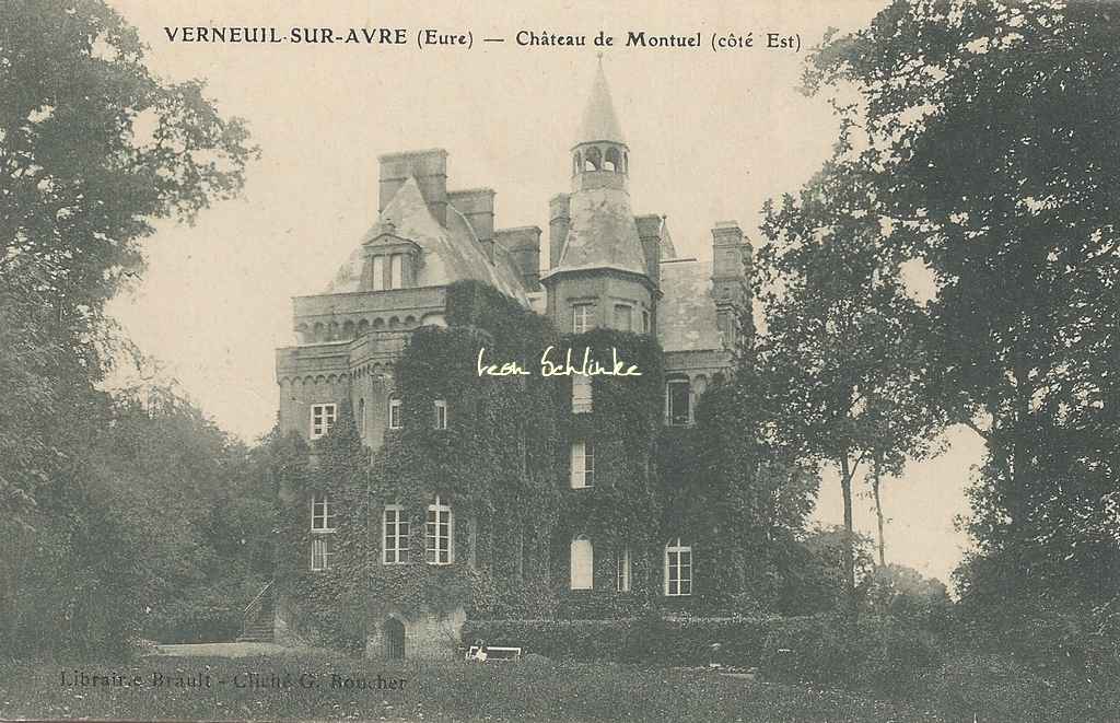 27- Verneuil-sur-Avre - Château de Montuel (Brault, lib.)
