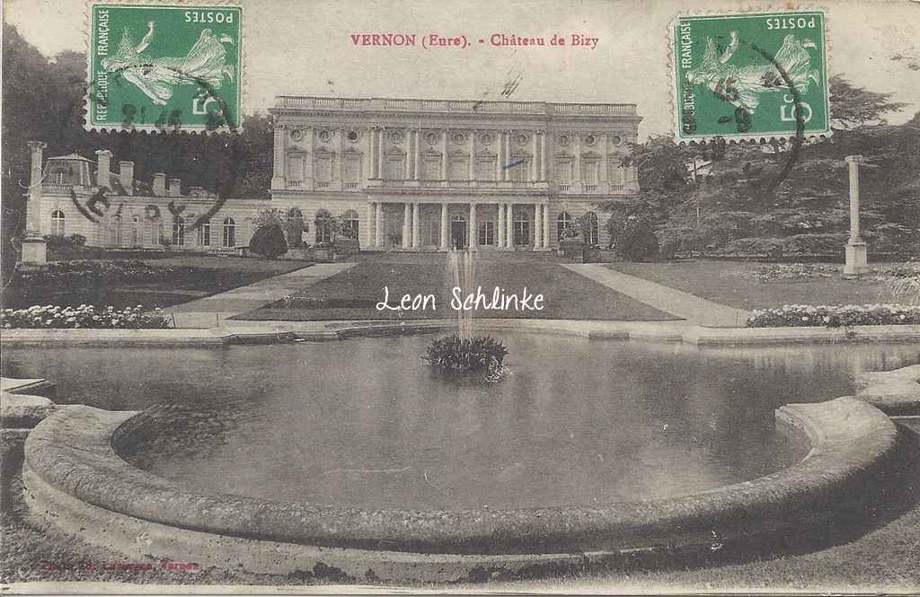 27- Vernon - Château de Bizy (illisible)