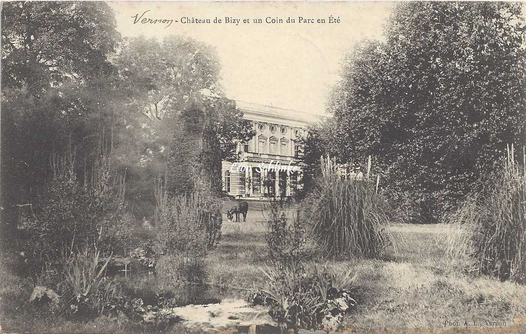 27- Vernon - Château de Bizy, le Parc en été (A.L., Vernon)