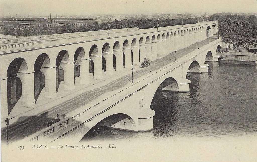 273 - PARIS - Le Viaduc d'Auteuil
