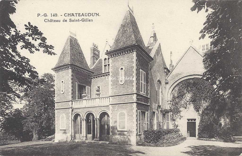 28- Chateaudun - 149 - Château de Saint-Gilles (P.-G.)