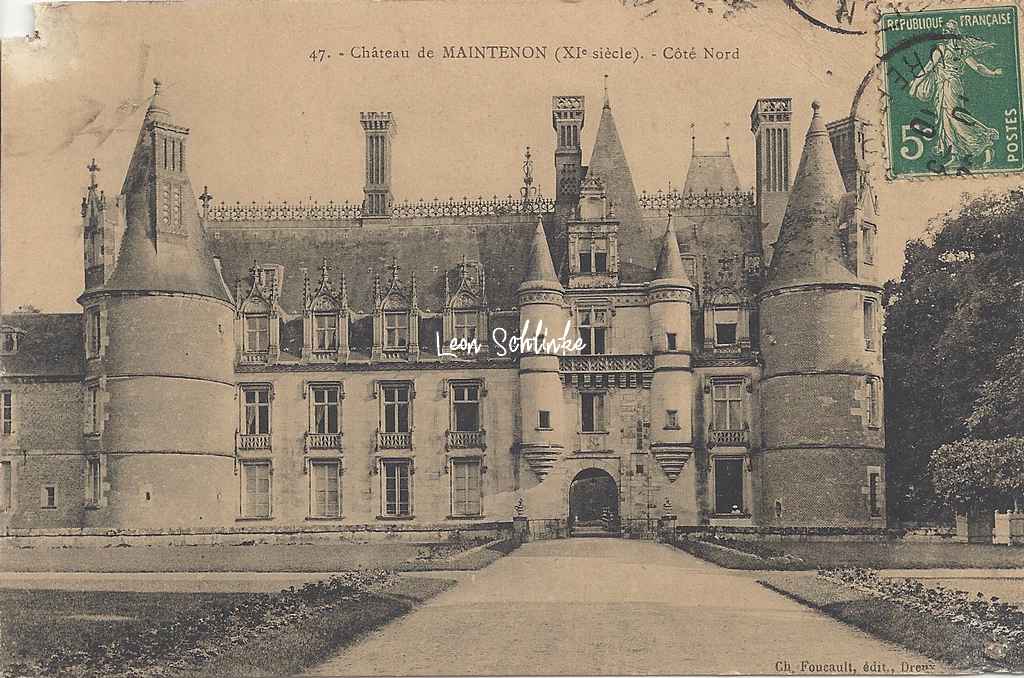 28- Maintenon - Le Château (Ch.Foucault 47)