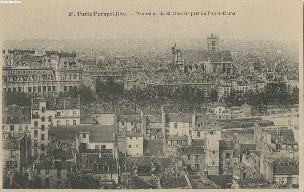 28 - Panorama de Saint-Gervais pris de Notre-Dame