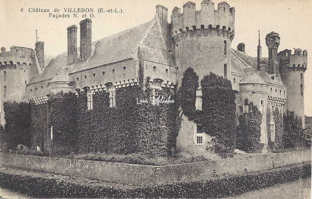 28- Villebon - 4 - Le Château (Union Phot. Parisienne)