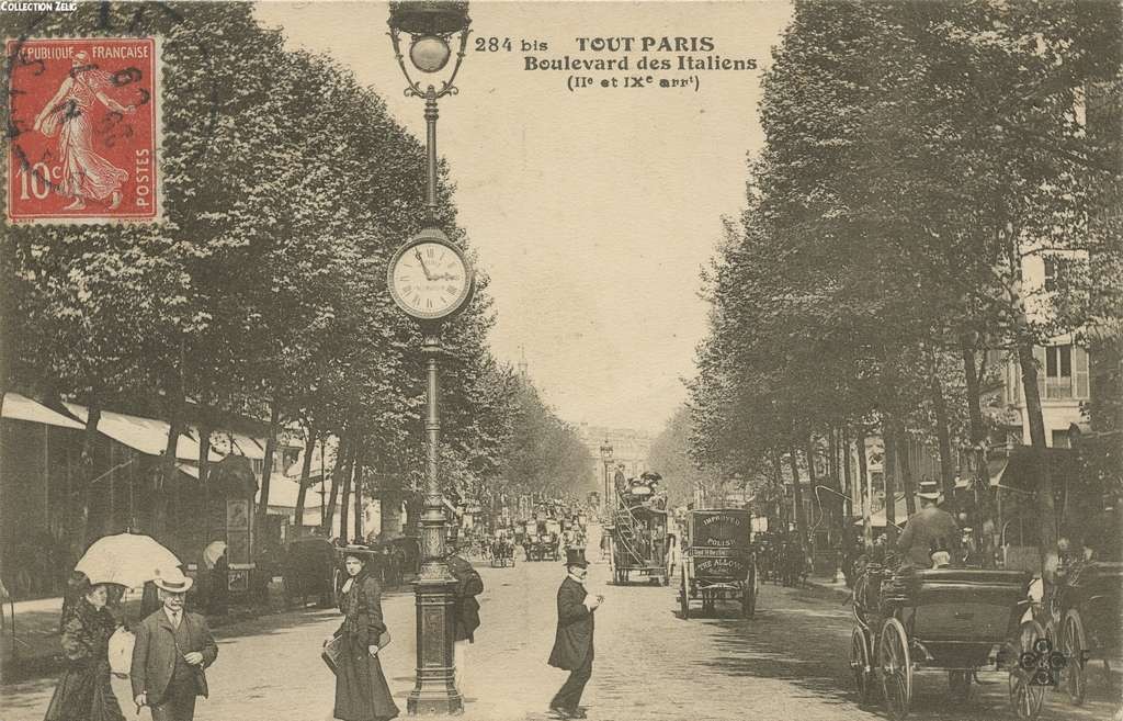 284 bis - Boulevard des Italiens