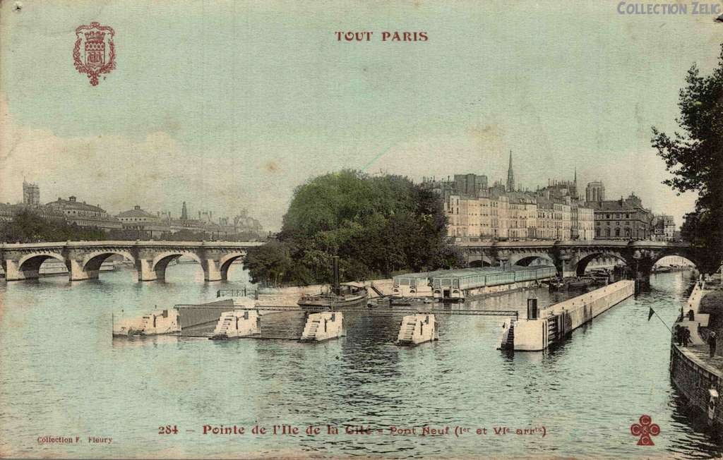 284 - Pointe de l'Île de la Cité - Pont-neuf