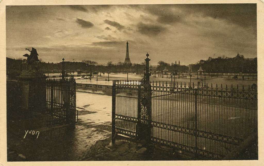 291 - Entrée du Jardin des Tuileries Place de la Concorde