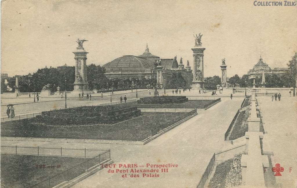 298 bis M - Perspective du Pont Alexandre III et des Palais