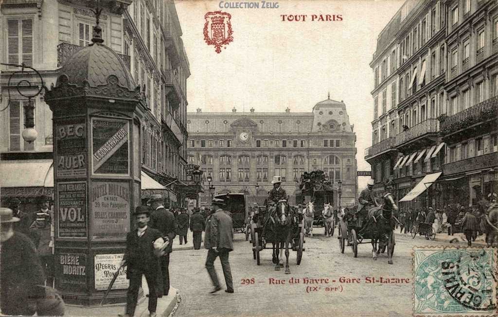 298 - Rue du Havre - Gare St-Lazare