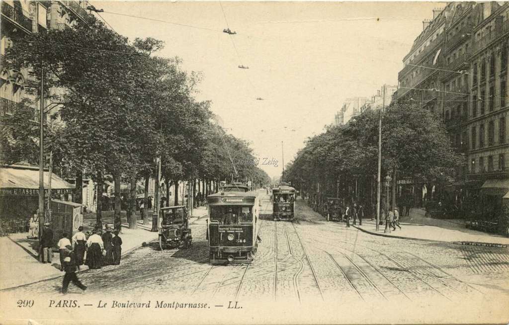 299 - PARIS - Le Boulevard Montparnasse