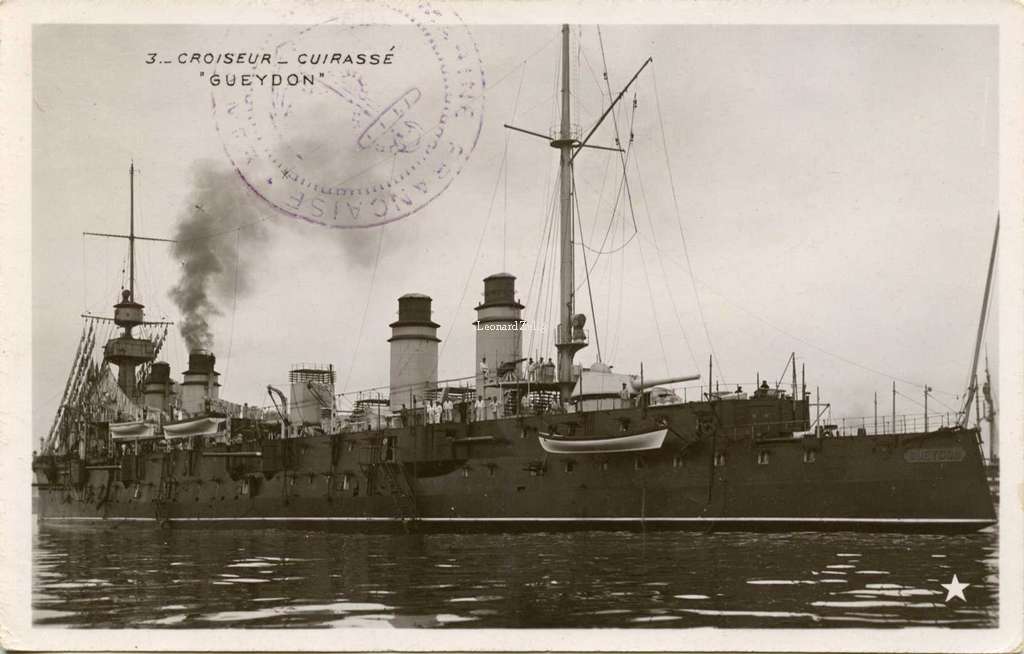 3 - Croiseur - Cuirassé GUEYDON