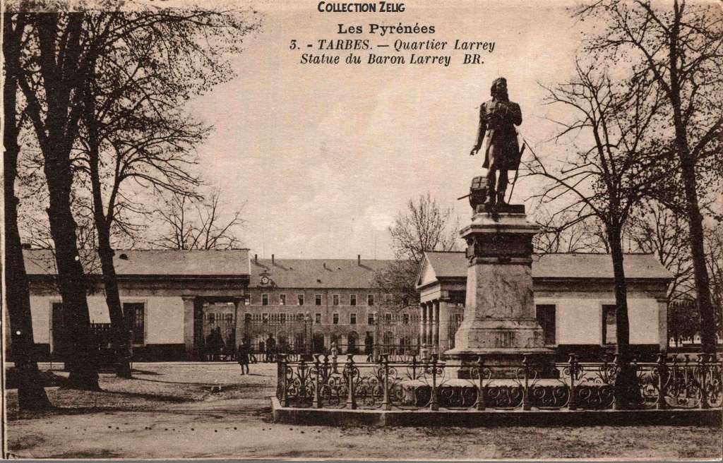 3 - Quartier Larrey - Statue du Baron Larrey