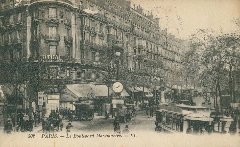 302 - PARIS - Le Boulevard Montmartre