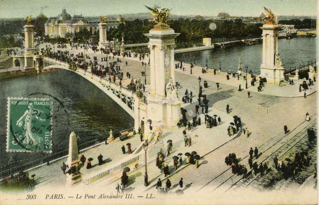 303 - PARIS - Le Pont Alexandre III