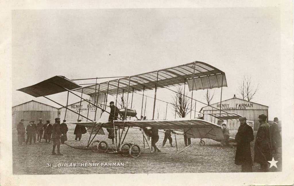 31 - Biplan Henry Farman
