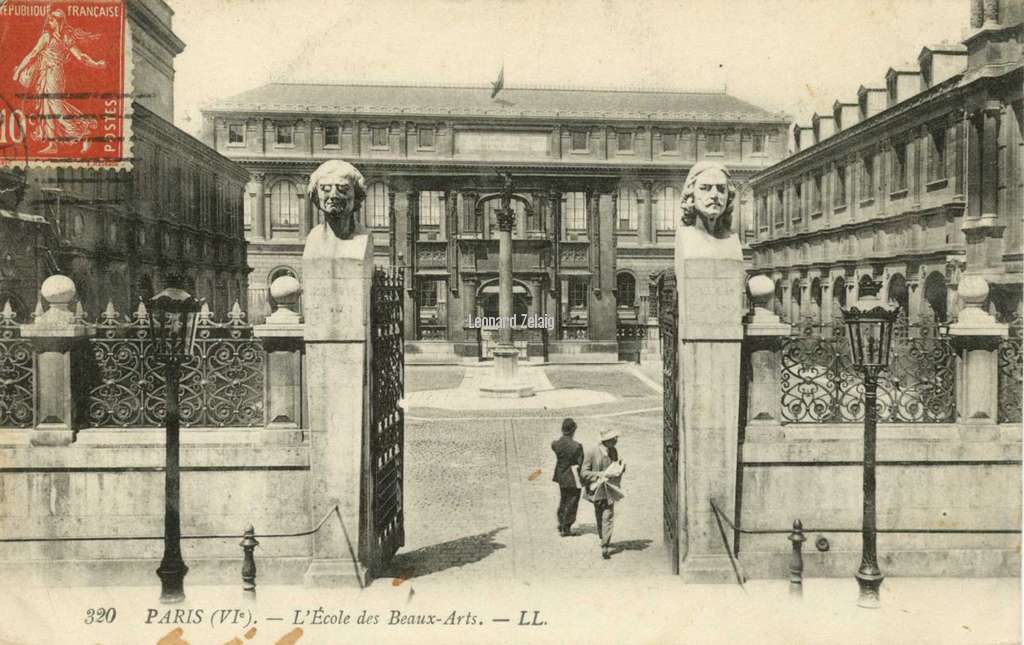 320 - PARIS - L'Ecole des Beaux-Arts