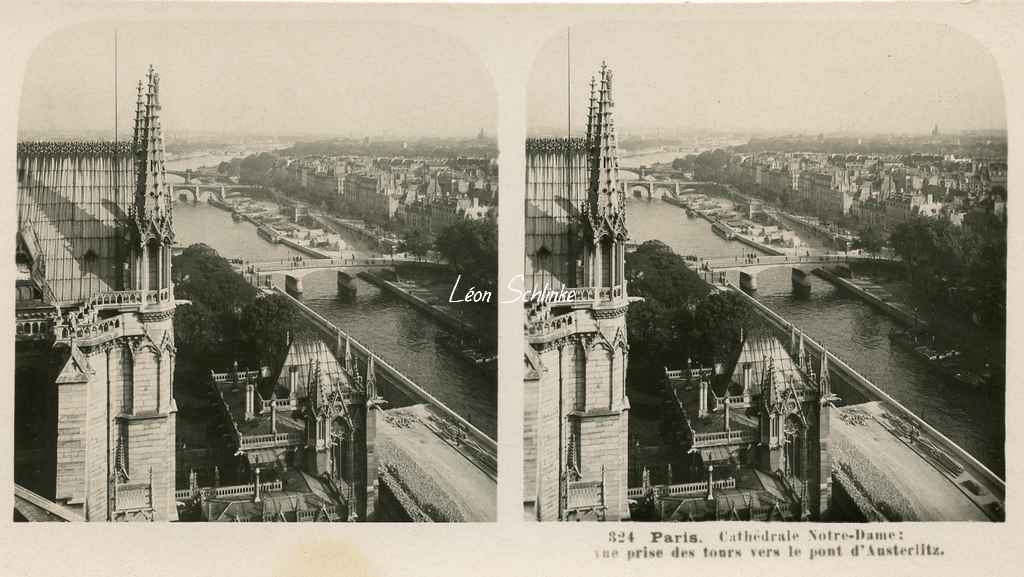 324 - Paris - Notre-Dame vers le Pont d'Austerlitz