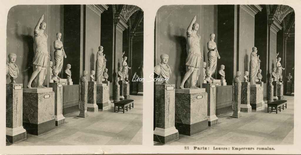 33 - Paris - Louvre - Empereurs romains