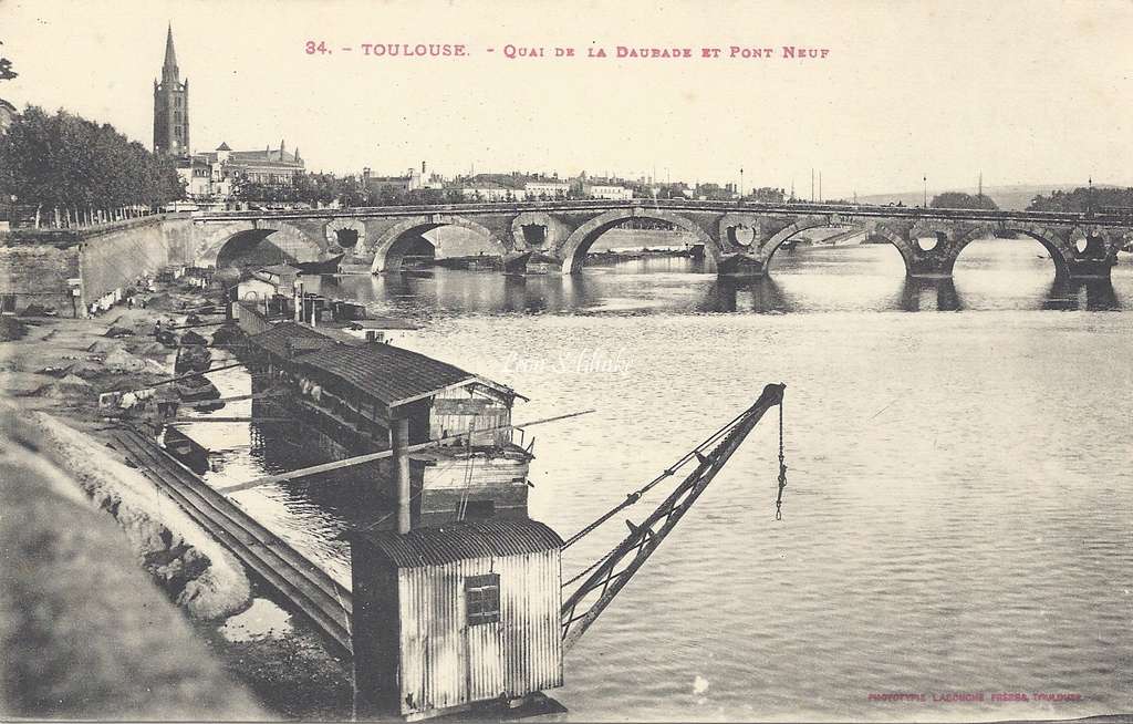 34 - Quai de la Daurade et Pont Neuf