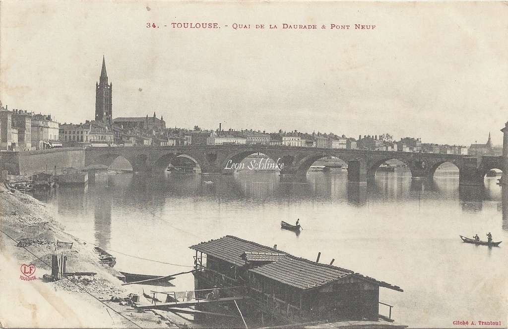34 - Quai de la Daurade - Pont-Neuf