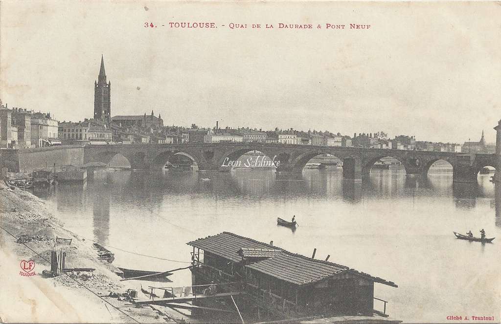 34 - Quai de la Daurade  &  Pont Neuf