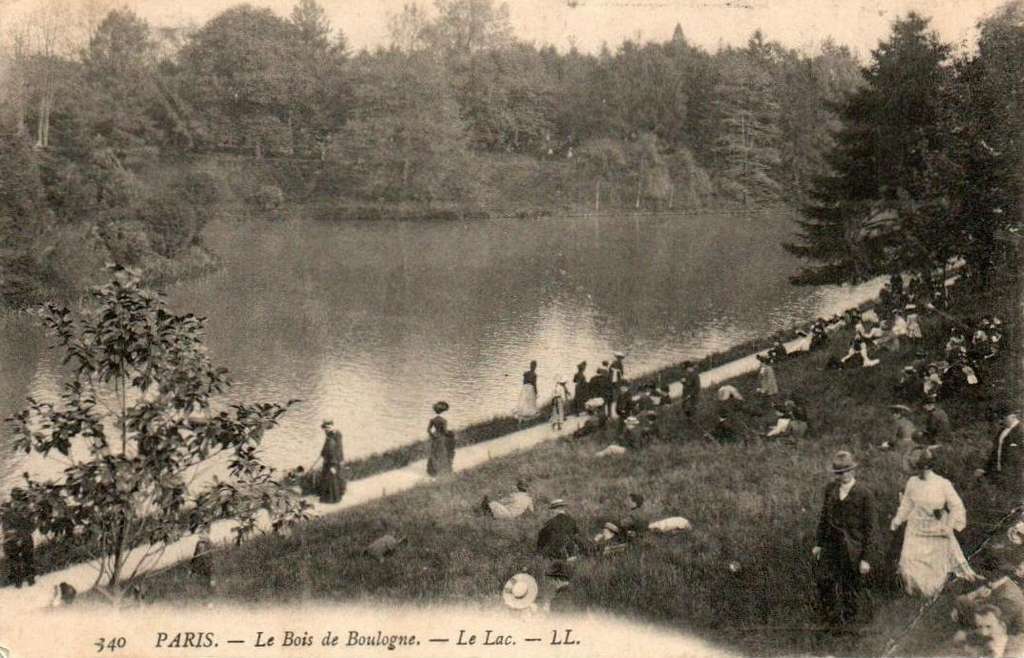 340 - PARIS - Le Bois de Boulogne - Le Lac