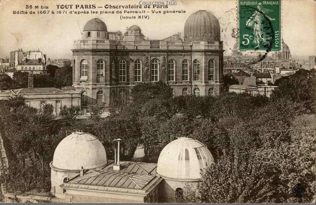 36 M bis - Observatoire de Paris - Vue générale
