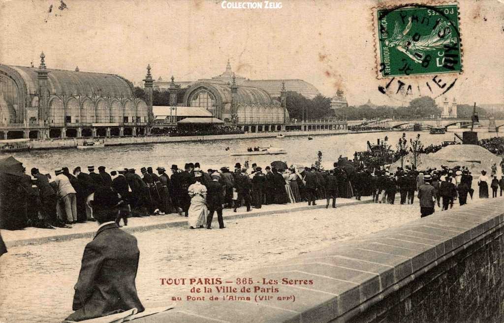 365 - Les Serres de la Ville de Paris au Pont de l'Alma