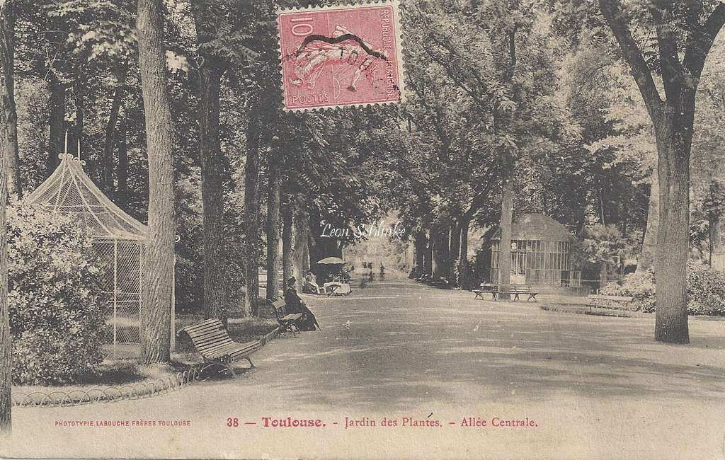 38 - Jardin des Plantes - Allée Centrale