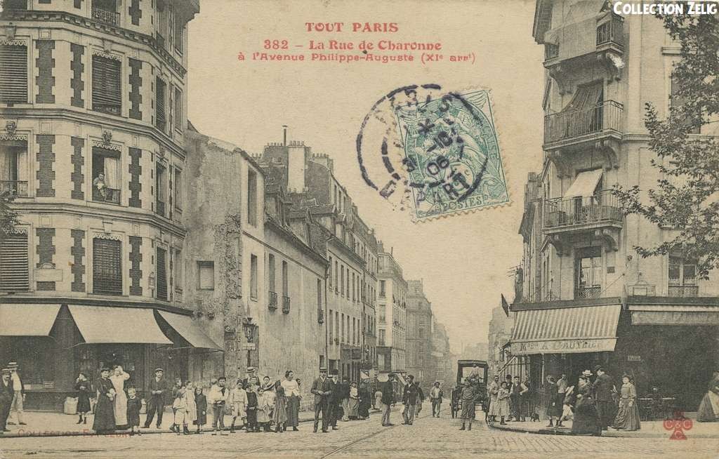 382 - La Rue de Charonne à l'Avenue Philippe-Auguste