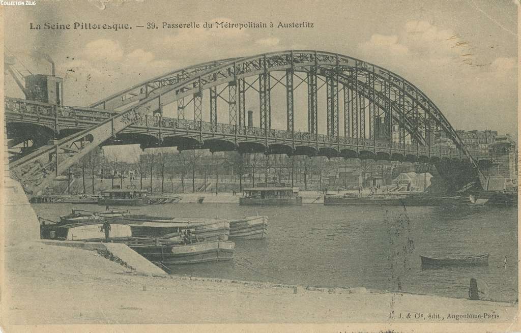 39 - Passerelle du Métropolitain à Austerlitz