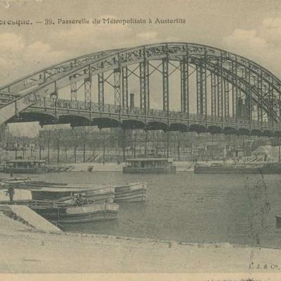 39 - Passerelle du Métropolitain à Austerlitz