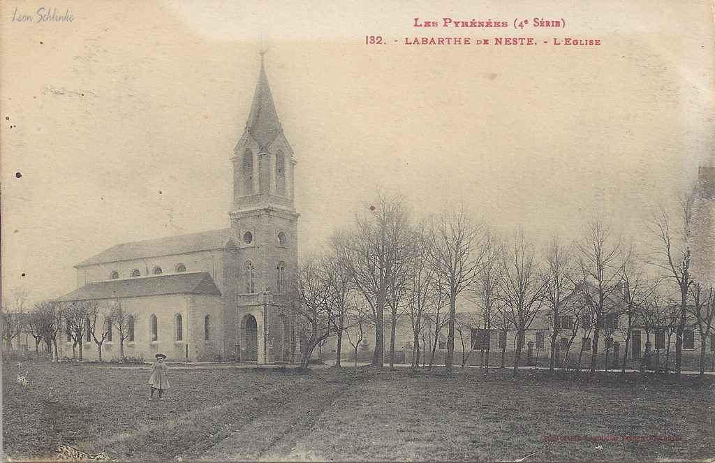 4 - 132 - Labarthe de Neste - L'église