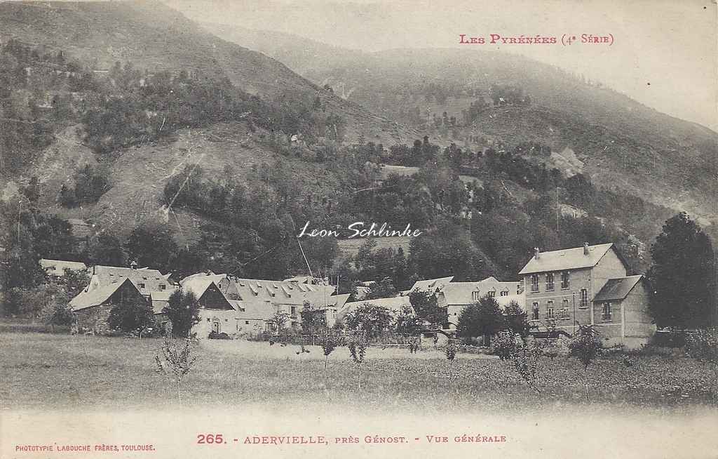 4 - 265 - Adervielle près Génost - Vue générale