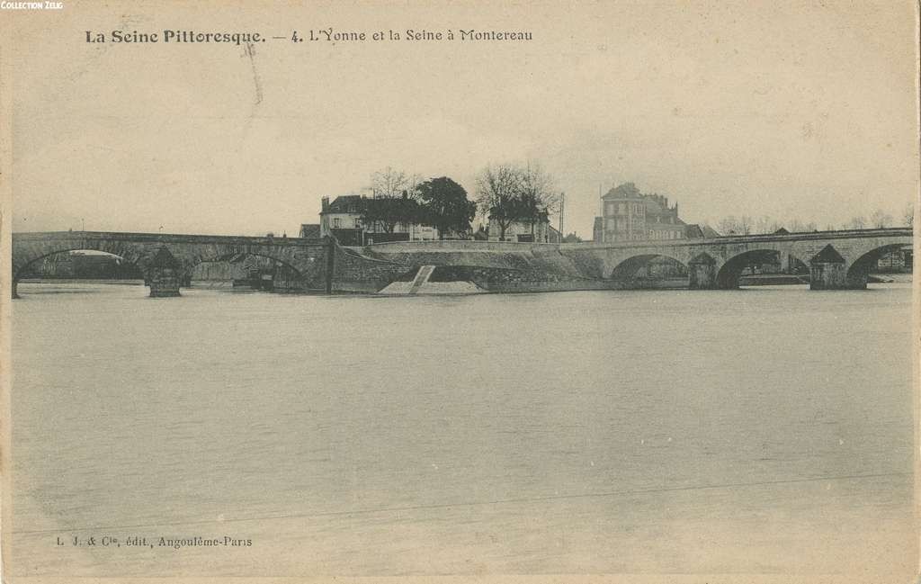 4 - L'Yonne et la Seine à Montereau