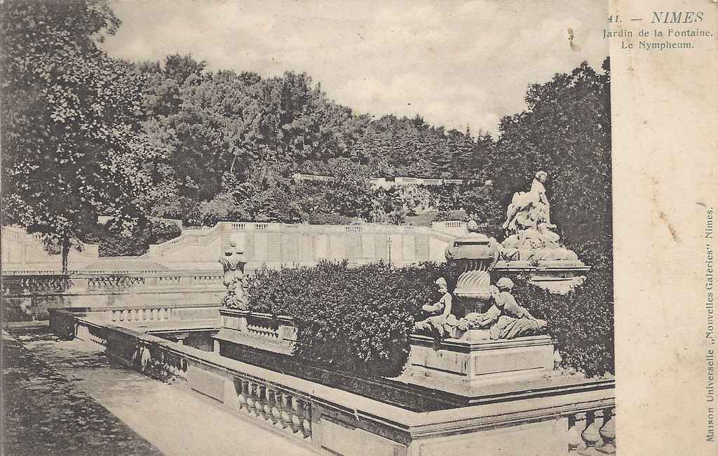 41 - Jardin de la Fontaine. Le Nympheum