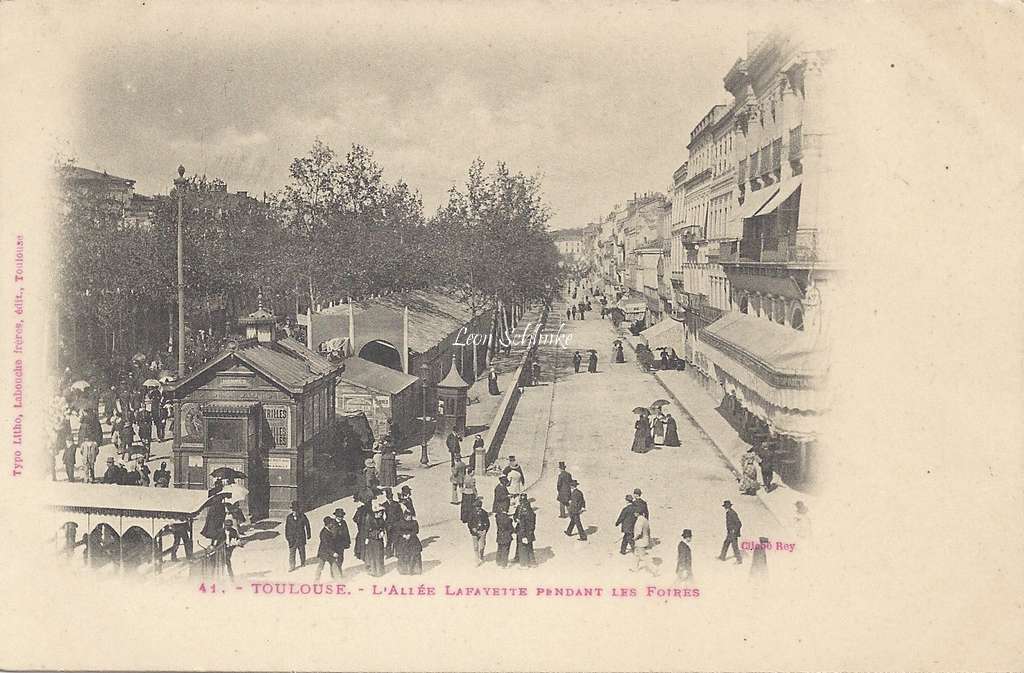 41 - L'Allée Lafayette pendant les Foires
