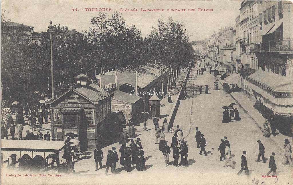 41 - L'Allée Lafayette  pendant  les Foires