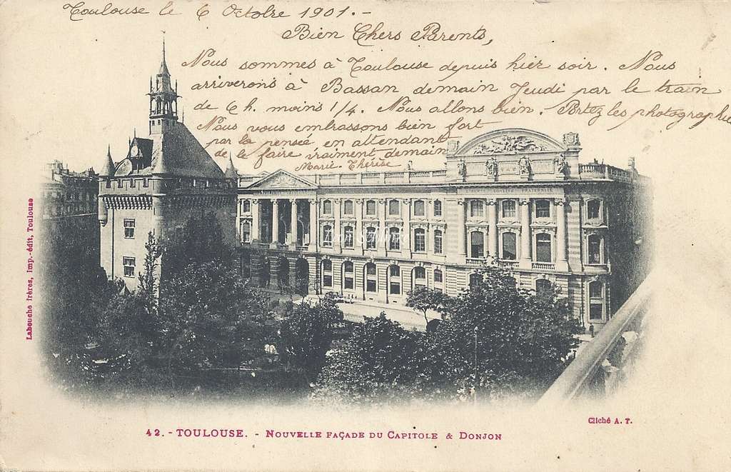 42 - Nouvelle Façade du Capitole & Donjon