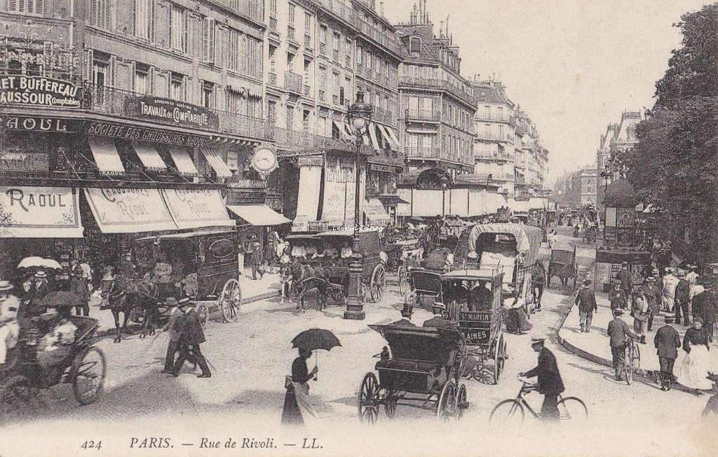 424 - PARIS - Rue de Rivoli